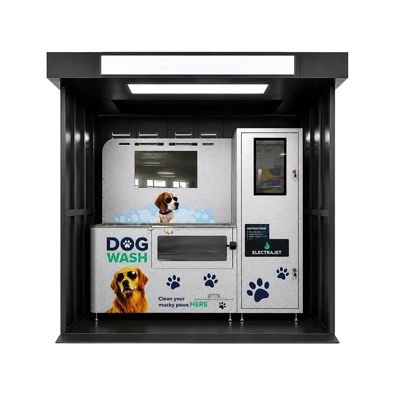 Outdoor Self-Service Dog Wash Station for Communities & Pet-Friendly Sites