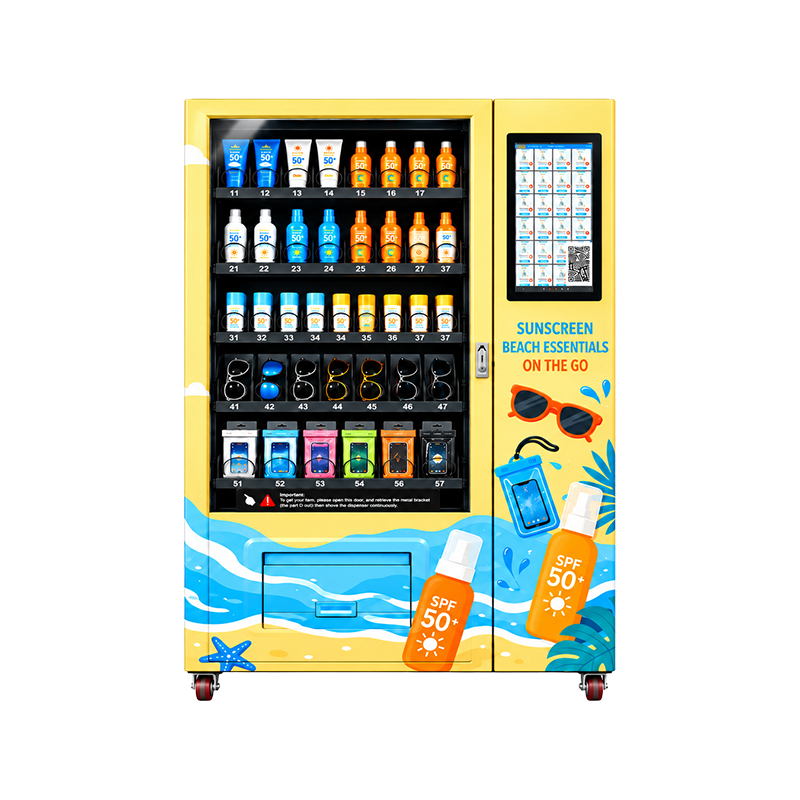 Sunscreen & Beach Essentials Vending Machine