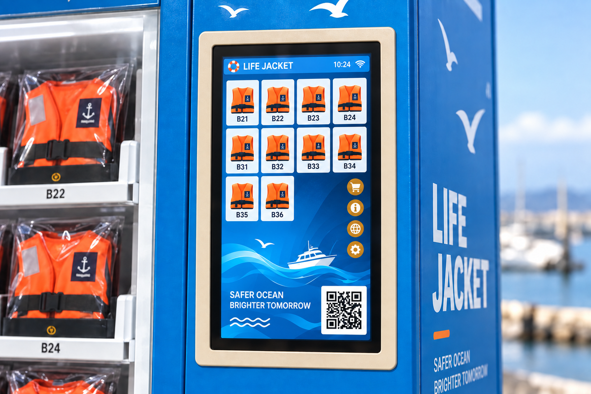 Make Life Jacket Purchases Easier on a Large Screen