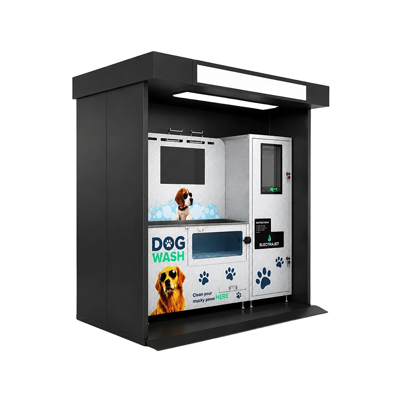 Outdoor Self-Service Dog Wash Station for Communities & Pet-Friendly Sites