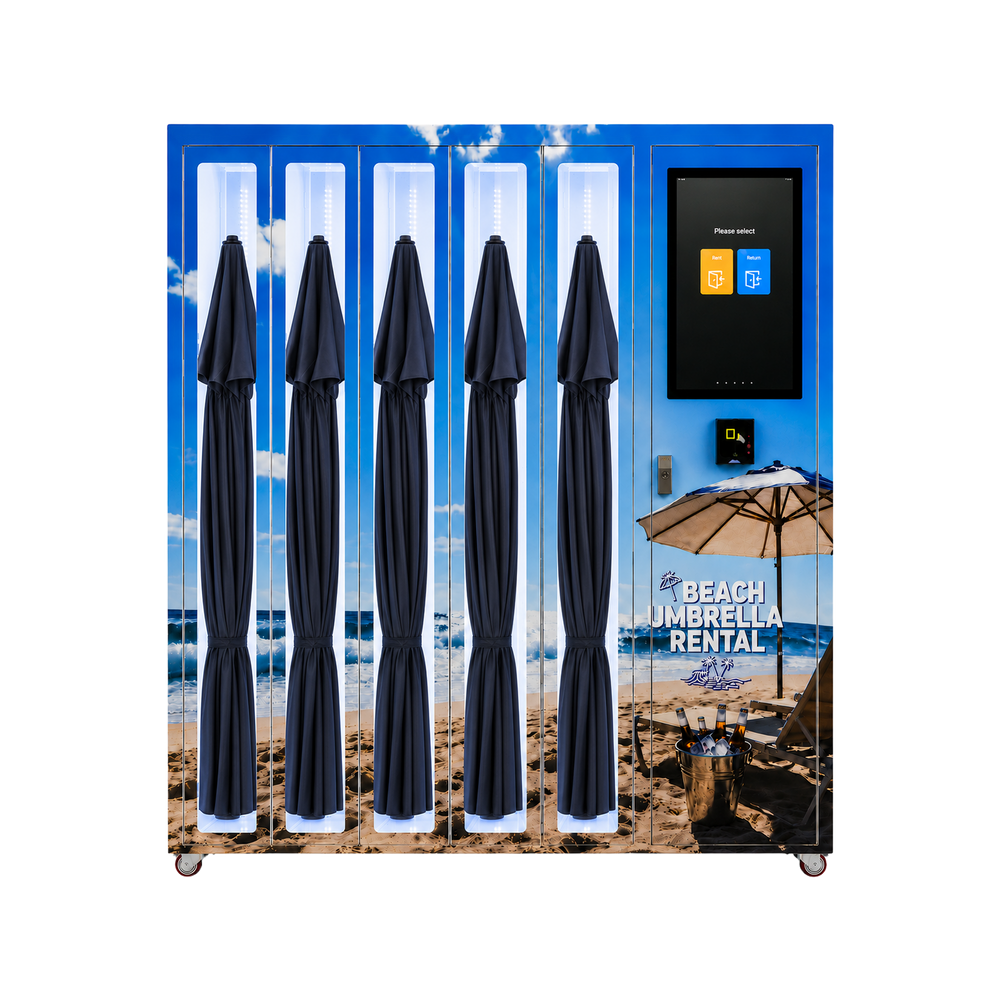 SUP Board Rental Vending Machine for Beaches Fully Automated, Boosts Tourist Engagement