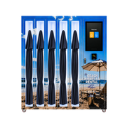 Smart Beach Umbrella Rental Machine with Touchscreen