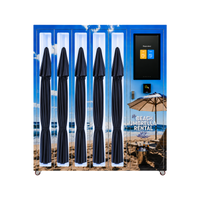 SUP Board Rental Vending Machine for Beaches Fully Automated, Boosts Tourist Engagement