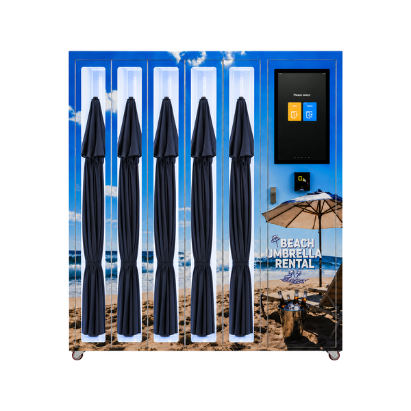 SUP Board Rental Vending Machine for Beaches Fully Automated, Boosts Tourist Engagement