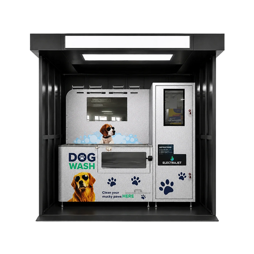 Outdoor Self-Service Dog Wash Station for Communities & Pet-Friendly Sites