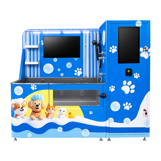 Beach Pet Self-Service Washing Station | Smart Dog Wash & Dry System