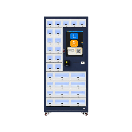 Smart Beach Locker Storage Machine with Touch Screen