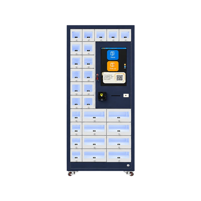 Smart Beach Locker Storage Machine with Touch Screen