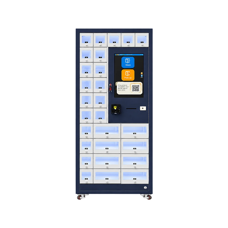 Smart Beach Locker Storage Machine with Touch Screen