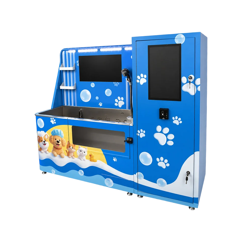 Beach Pet Self-Service Washing Station | Smart Dog Wash & Dry System