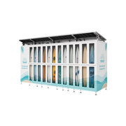 Solar-Powered Self-Service Paddleboard & Surfboard Rental Lockers