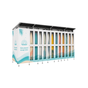 Solar-Powered Self-Service Paddleboard & Surfboard Rental Lockers