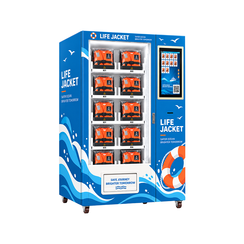 Smart Life Jacket Vending Machine for Beaches & Waterfronts
