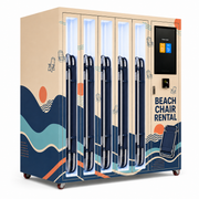 WEIMI 5-Locker Beach Chair Rental Vending Machine