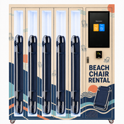 WEIMI 5-Locker Beach Chair Rental Vending Machine