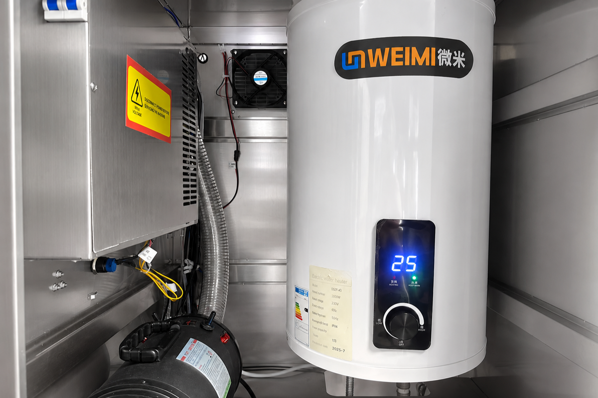 Consistent Warm Water for Back-to-Back Washes
