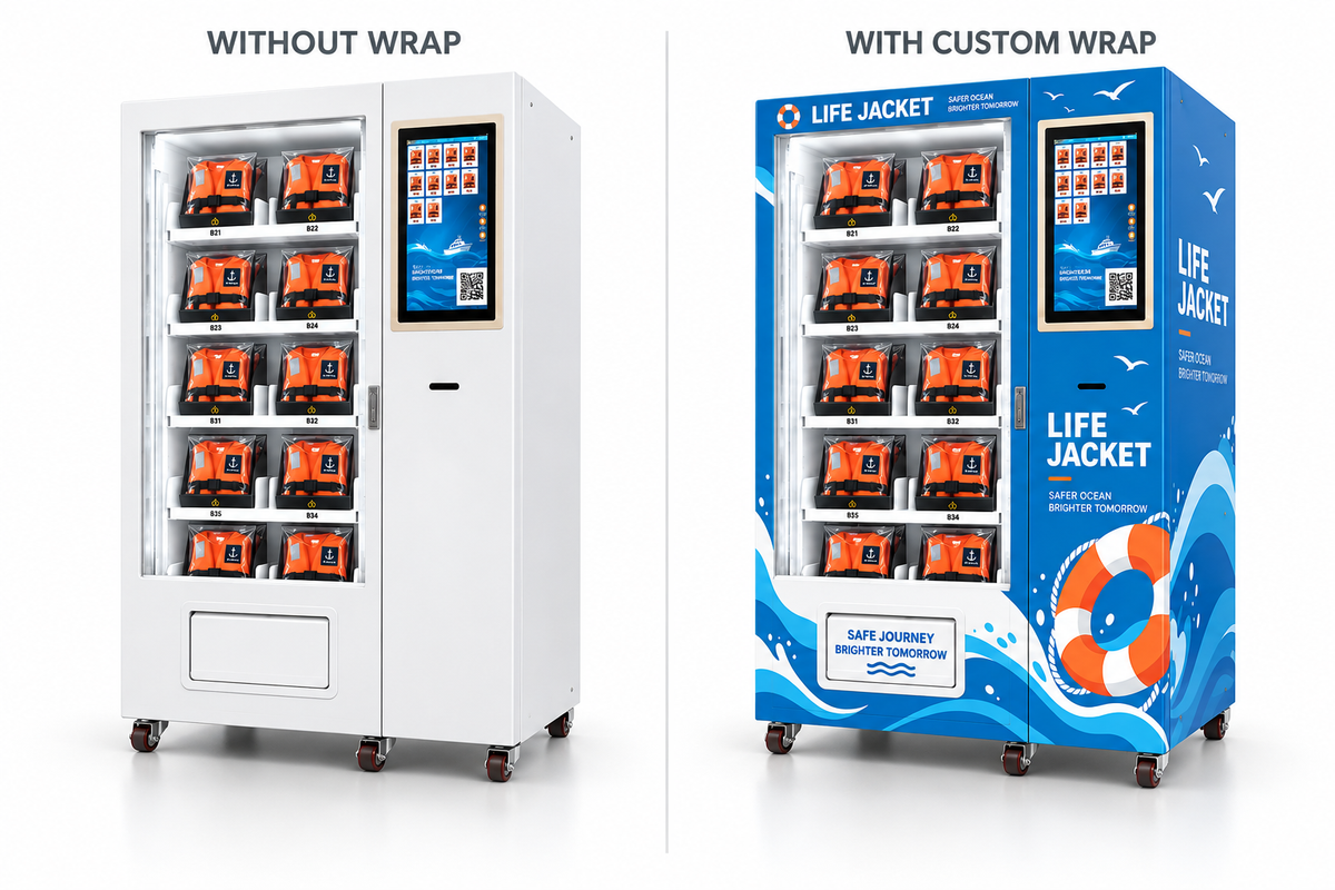 Build Brand Visibility with Custom Wraps and a Lightbox