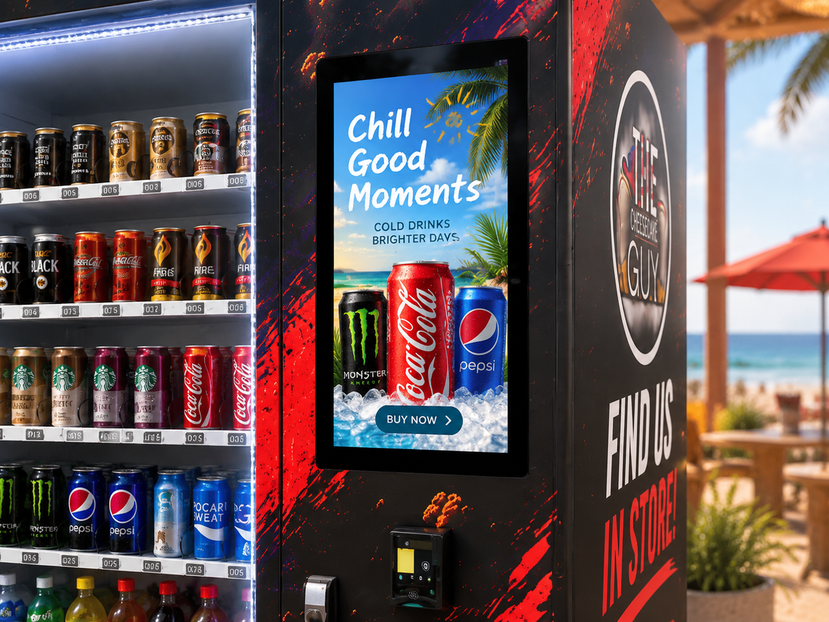 21.5-Inch Touchscreen & Advertising