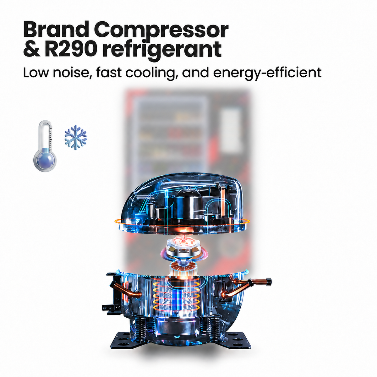 Configurable Cooling or Freezing
