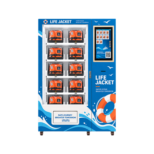 Smart Life Jacket Vending Machine for Beaches & Waterfronts