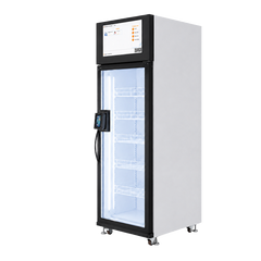 Single-Door AI Vision Smart Fridge Vending Machine