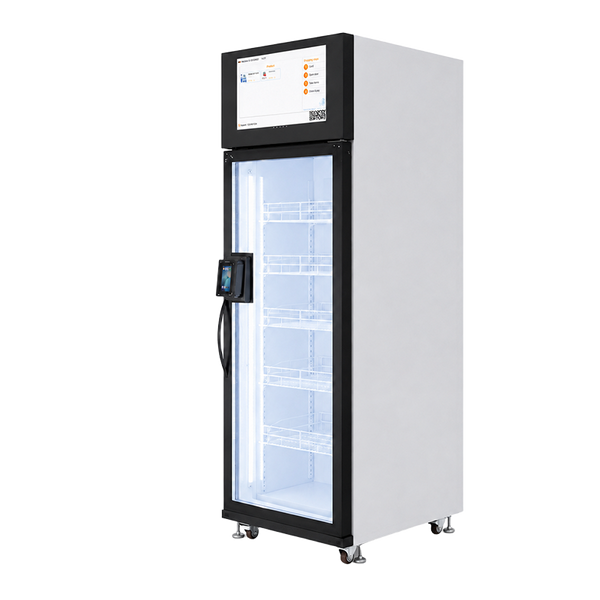 Single-Door AI Vision Smart Fridge Vending Machine