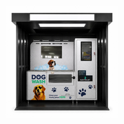 Outdoor Self-Service Dog Wash Station for Communities & Pet-Friendly Sites