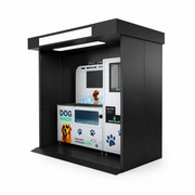 Outdoor Self-Service Dog Wash Station for Communities & Pet-Friendly Sites