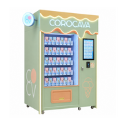 Commercial Ice Cream Vending Machine with Spring Lanes & Smart Elevator